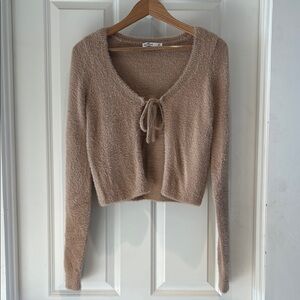 Hollister Soft Tan Knit